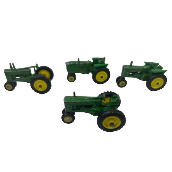 John Deere Tractor Toys Lot of 4 (2”x1”) - Picture 2 of 7